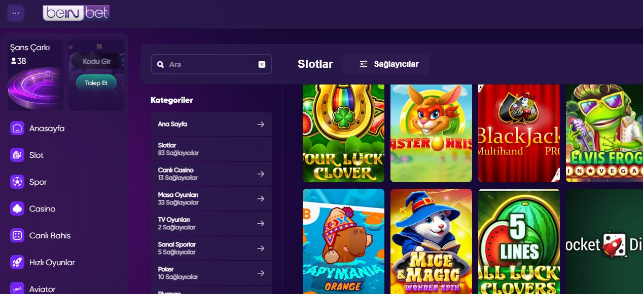 Beinbet Mobil Giriş