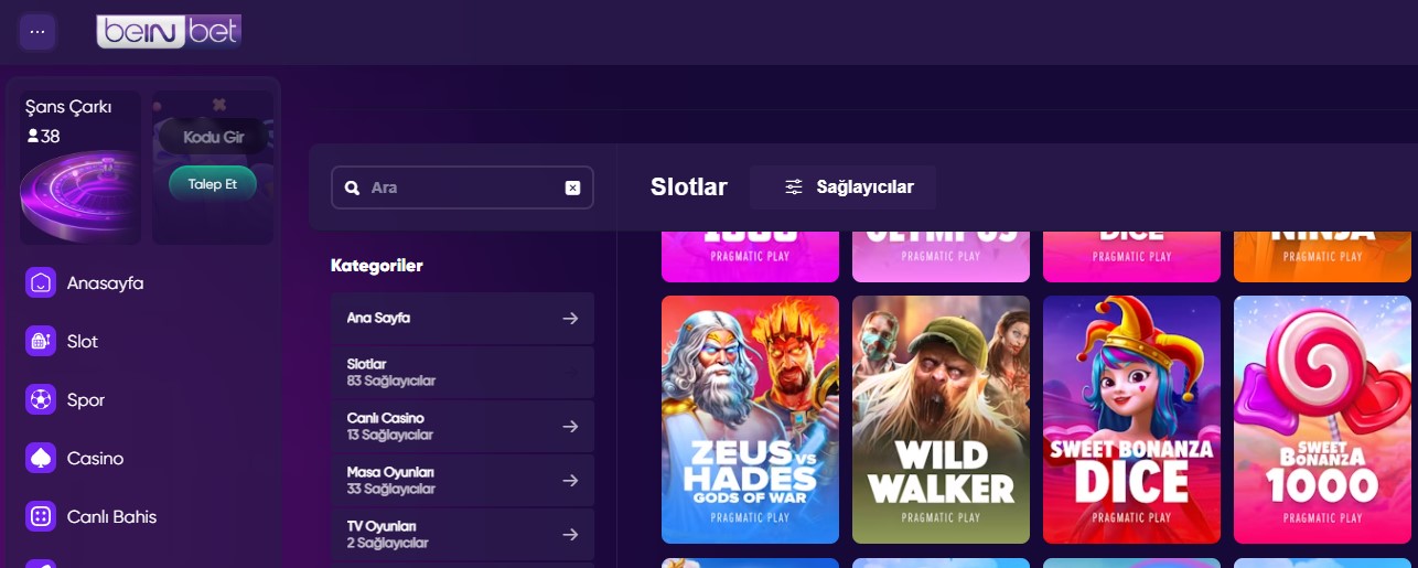 Beinbet Para Yatırma