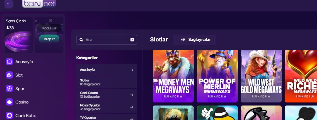 Beinbet Yeni Giriş
